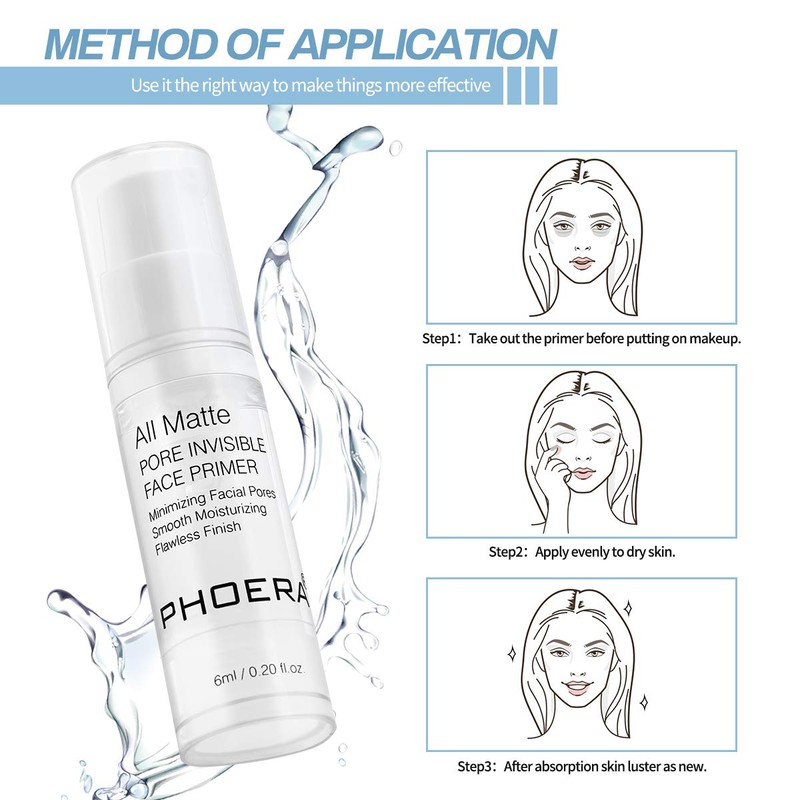 PHOERA Primer Face Foundation Primers,Face Primer for Makeup Long Lasting