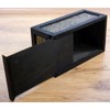 Wood & Rattan Tissue Box, Solid Wood, Handcrafted in Thailand,