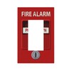 LOLREAI Decorative Outlet Covers Red Fire Alarm Novelty 1 Gang