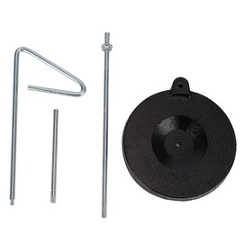 Spool Stand, Single Cone Spool Stand Thread Spool Holder Stand with Steady Base for Domestic Sewing EmbroideryAttachments
