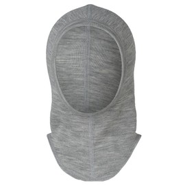 Ecoable Toddler Balaclava Hat, Thermal Merino Blend | Kids Helmet Liner for Cold Weather | Breathable, Warmer Fit, Soft Wool Layer (EU 74/80, Grey)