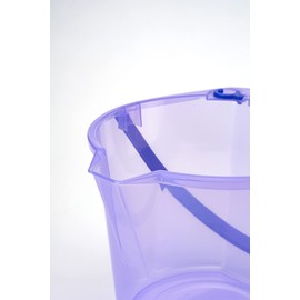Inomata Narudo Bucket 2.2 gal (8 L) Aqua Blue