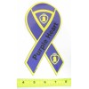 New Single US Military Purple Heart 8" Ribbon Auto Magnet
