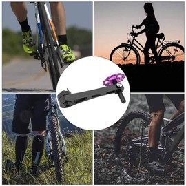 Socobeta Metal Chain Guide, Labor Saving Chains Tensioner Easy Installation Portable Design for Mountain