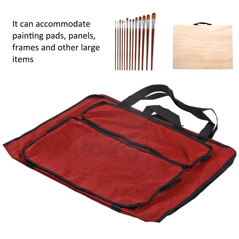 Sketchpad Bag Single Shoulder Reinforced Waterproof Portable Large Capacity Multiple