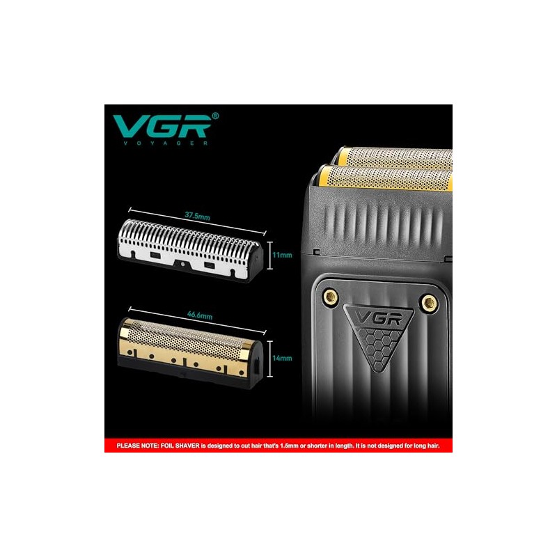 VGR Replacement Foils and Blades for V-363 Foil Shaver –