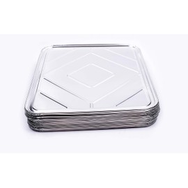 Replace parts 20-Pack Disposable Foil Oven Liners – Keep Your Oven Clean and Healthy – Perfect Silver Foil Drip Pan Tray for Cooking, Baking, Roasting, and Grilling- 18.5 x15.5” inch