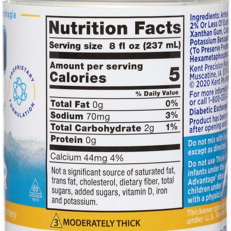 Thick-It Clear Advantage Thickened Water - Moderately Thick/Honey, 8 oz