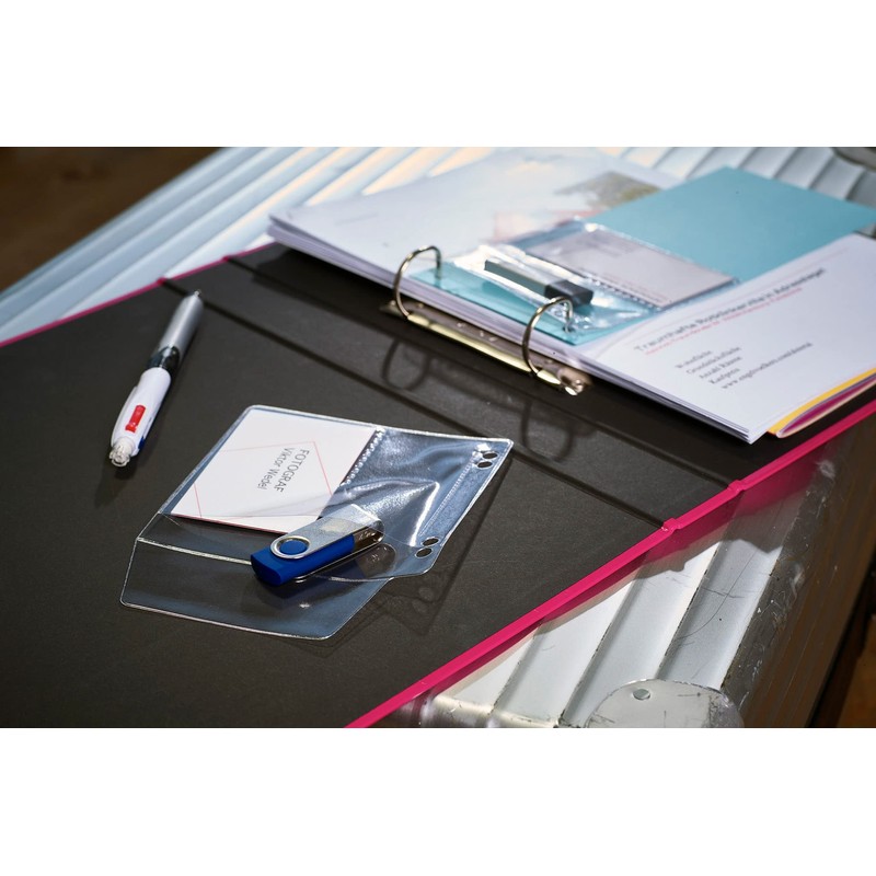 VELOFLEX Hülle 5er Packg Sichthüllen Klar