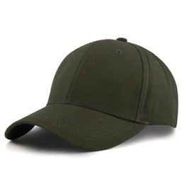 KELOYI Baseball Cap Men Women Cap Adjustable Cotton Outdoor Running Leisure Baseball Cap, 2-army green