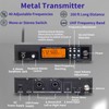 KOMISON UHF Stereo Wireless in Ear Monitor System, Wireless IEM