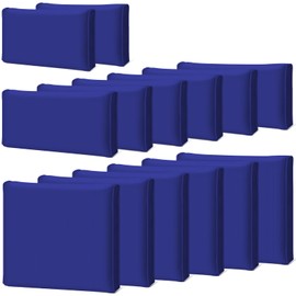 Patelai 14 Pieces Outdoor Cushion Slipcovers Outdoor Patio Cushion Covers Replacement Outdoor Sectional Cushion Covers Seat Cushion Coves for Outdoor Patio Furniture, Covers Only (Navy Blue)