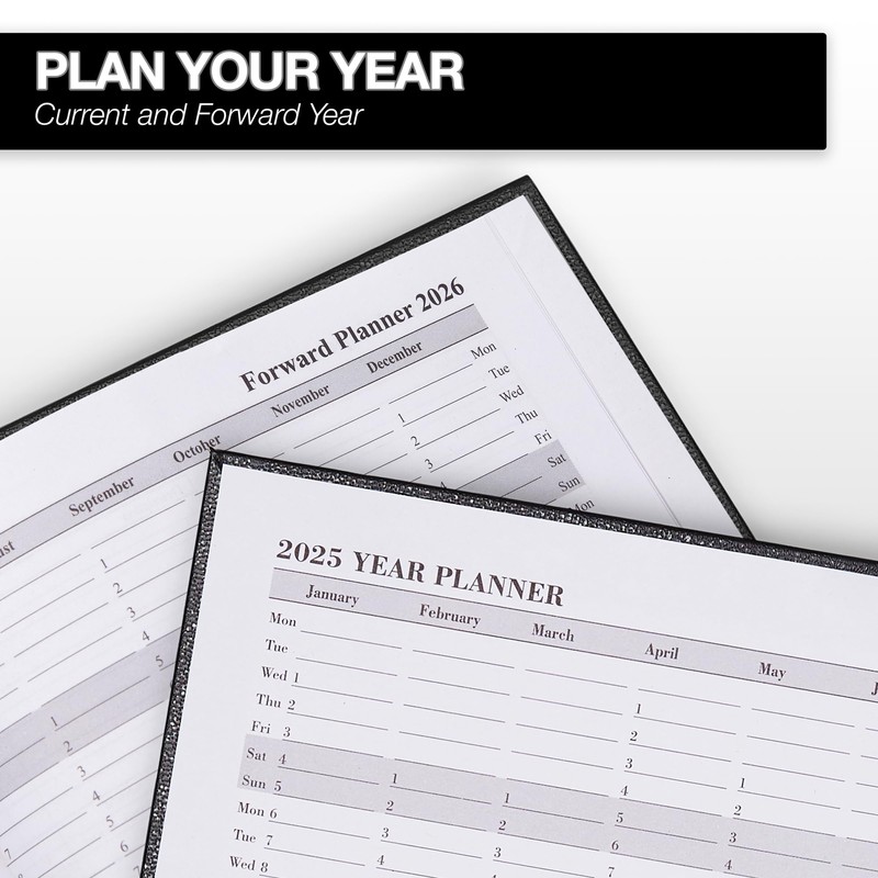 Morgan's Direct 2025 Early Edition A5 Diary Day Per Page
