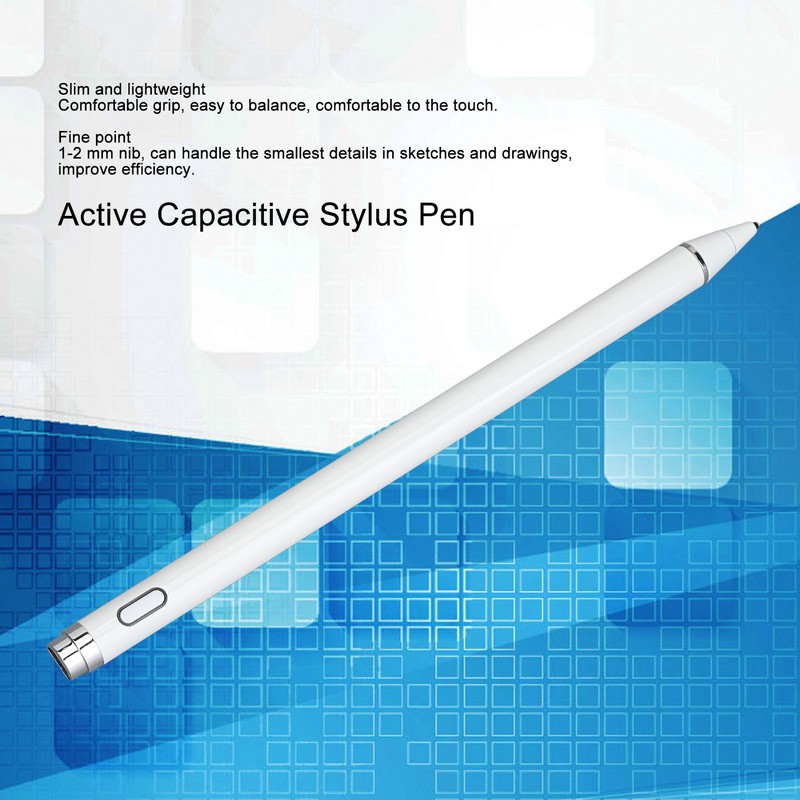 Active Capacitive Stylus Pen Universal Capacitive Pen Magnetic Touch Screen