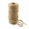 164 Feet Long Jute Twine String 1/8 in(3mm) Natural Brown