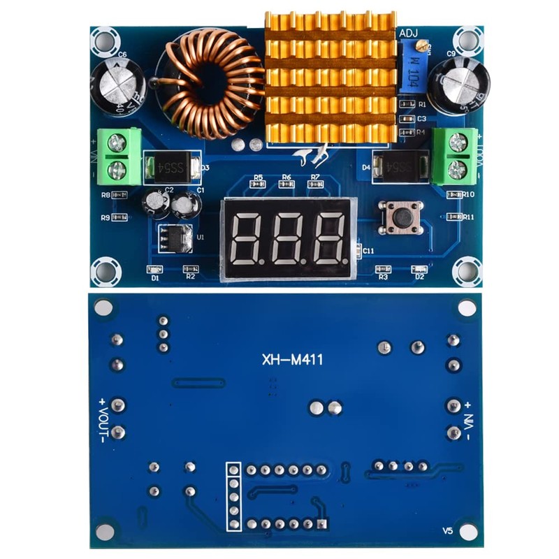 Heemol XH-M411 3-35V to 5-45V DC-DC Boost Converter Module, Adjustable
