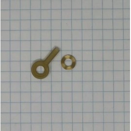 Allied Miraphone 1291 tuba, piston valve guide, 1 each