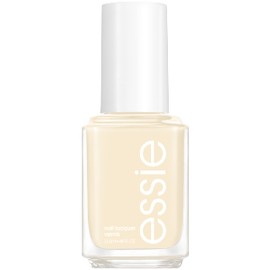 essie nail polish, limited edition spring 2022 collection, pastel yellow nail color with a cream finish, 8-free vegan formula, sing songbird along, 0.46 fl oz