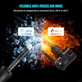 Mini Bike Pump with Pressure Gauge, [80-100 PSI] Diyife Aluminium Alloy Portable Bicycle Tyre Pump Fits Presta and Schrader Valve, Black Cycle Pump for Road Mountain Bike Ball and Swimming Ring