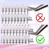 FADVAN Pre-Fanned 3D Volume Eyelash Extensions - Russian 0.07C, Mixed