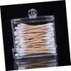 STOBAZA 3pcs Box Cotton Buds Box Acrylic Storage Case for