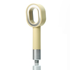 Julymoda Julymoda Duschkopf mit Filter, 3 in 1 Handbrausen mit Reinigungsb1rsten/Schwamm, Massage Hochdruck Wassersparend Duschkopf Set f1r Hartes Wasser (Beige)