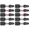 BOSCH ITP2R21B 10-Pack 1 in. Phillips/Square #2 Impact Tough Screwdriving