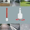 Carbon Fiber Folding Blind Walking Stick with Rolling Tip (One