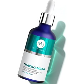 MIST JEWEL - CLEAR - Suero facial Niacinamida, Vitamina E y Acido hialurónico tonificador aclarante y protector 50ml Serum para hombres y mujeres cuidado facial regenerador potente e hidratante de alta efectividad