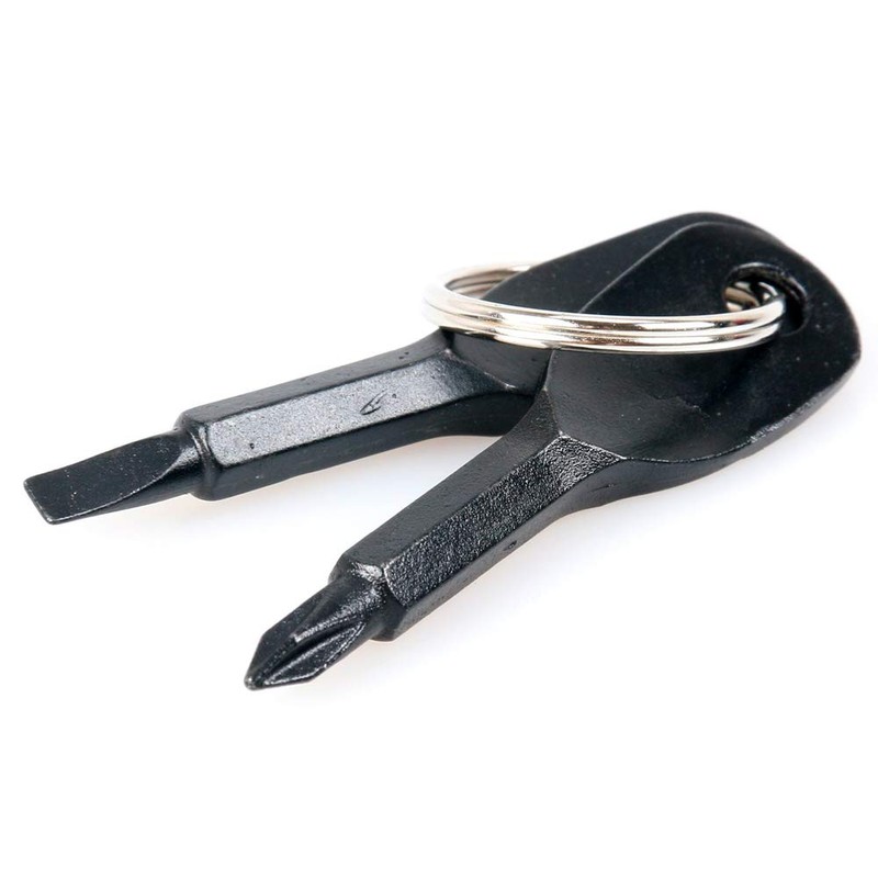 Keychain Screwdriver, 4 Pieces, Mini Screwdriver Set, Key Ring Tool,