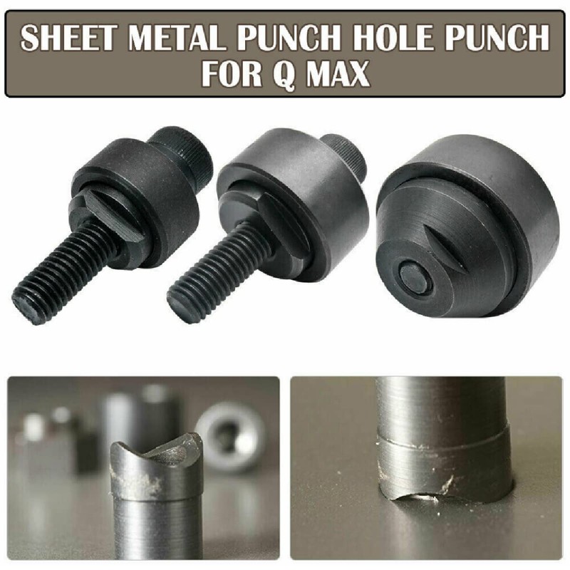 45mm Hexagon Steel Plate Hole Punch Cutter Sheet Metal Punch