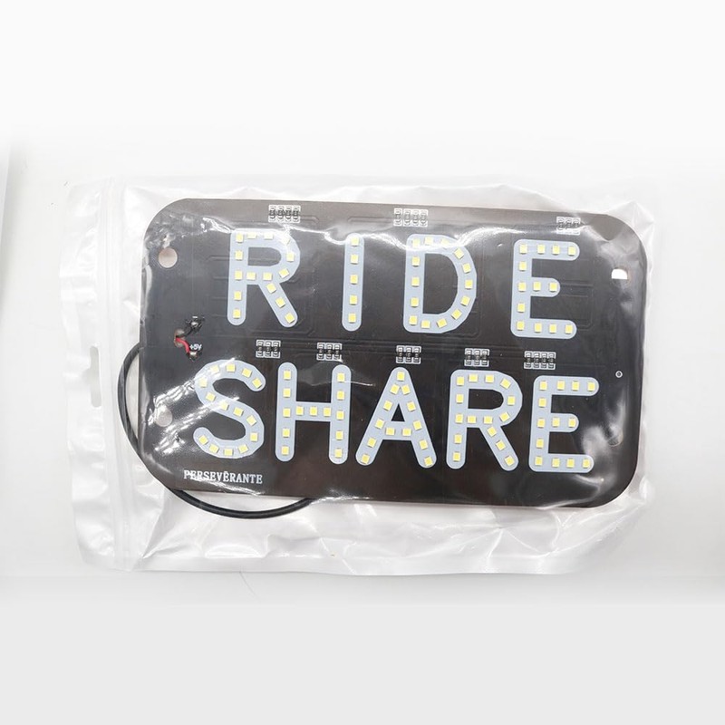 Rideshare LED Light for Car | Taxi Sign | Rideshare