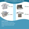 Cmanzhi S9A231 (4-Pack) C2F301 (4-Pack) Jenn air Grill Replacement Parts