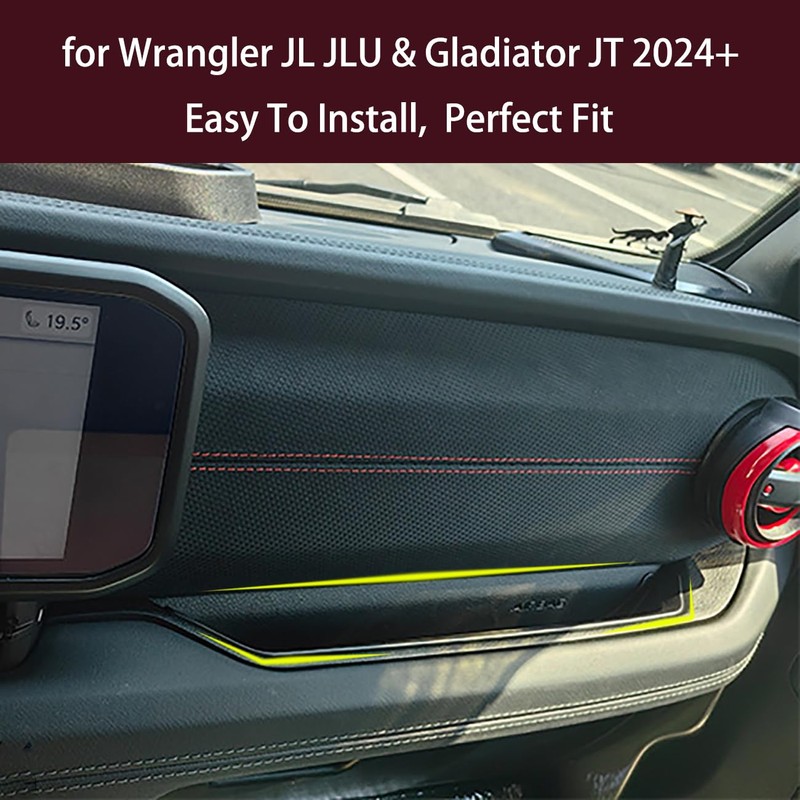 LIUQING JL GrabTray Passenger Storage Tray Organizer for Jeep Wrangler