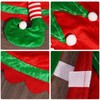 24 Inch Elf Tree Skirt with Striped Legs and Pom,