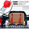 X AUTOHAUX 6pcs 3.3ft Cargo Tie Down Straps with Cam