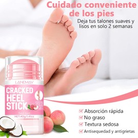 Crema hidratante para pies,2Pz Crema renovadora de pies,Repara e hidrata los pies secos y agrietados,Crema para el cuidado de los pies,Para pies secos y agrietados,Manos,Codos （80 g/2.82oz） (Convencional, Melocotones)