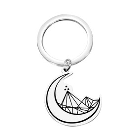 OKEYCH ACOTAR Inspired Gift Velaris Keychain Court Of Dreams Jewelry A Court of Thorns and Roses Gift Sarah J Maas Merch (Velaris Keychain C)