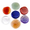 WANGCL 7 Piece Chakra Stone Set Polished Irregular Stones Chakra