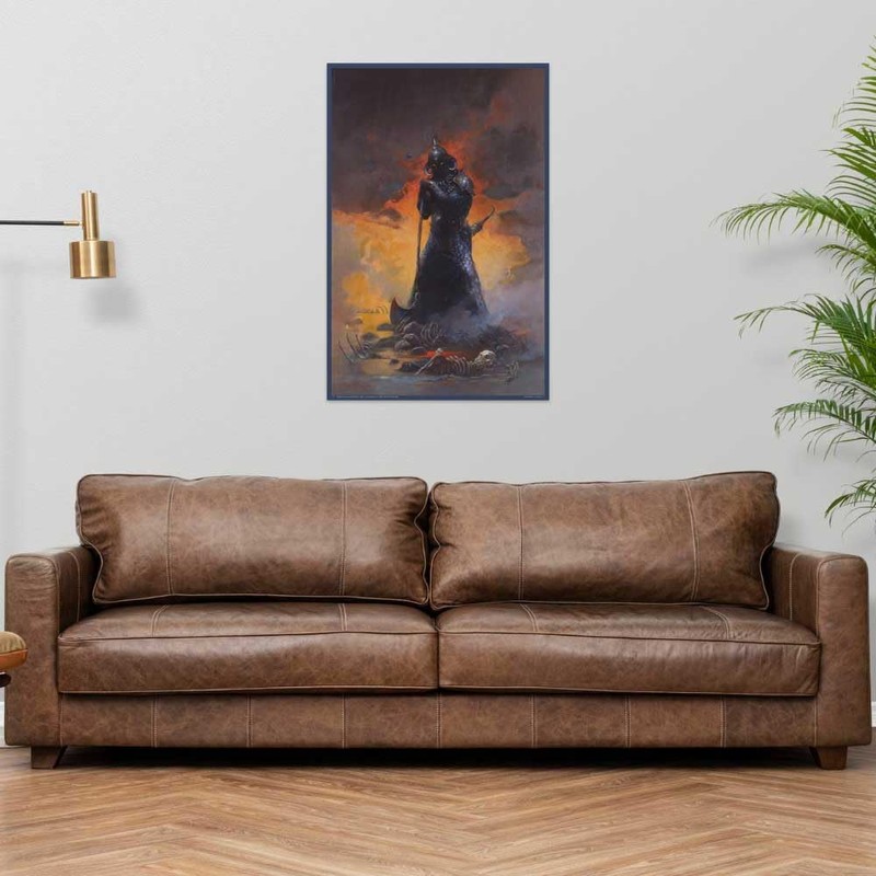 Scorpio Posters Death Dealer Three - by Frank Frazetta -