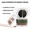 Boobeen 2 in 1 Eyeliner Eyebrow Cream, High Pigment Gel