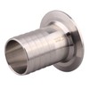 DERNORD 2" Tri Clamp to 1.5" Hose Barbed Adapter SUS304