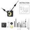 Timelike Silent Quartz Movement - Clock Motor Movement Wall Clock