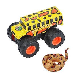 Wild Republic Anaconda & Truck Adventure Playset, Gifts for Kids, Imaginative Play Toy, 2Piece Set, Reptile, 4"