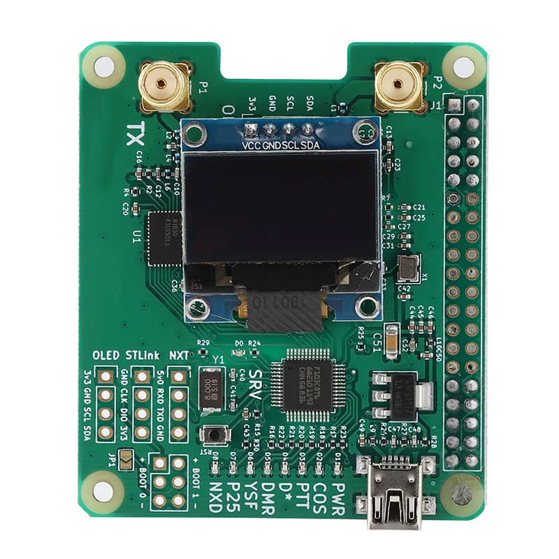 2019 V1.3 for MMDVM HS Dual Hat Duplex Hotspot Module