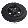 8in Electric Scooter Tire with Wheel Hub Inflation E‑Bike Rubber