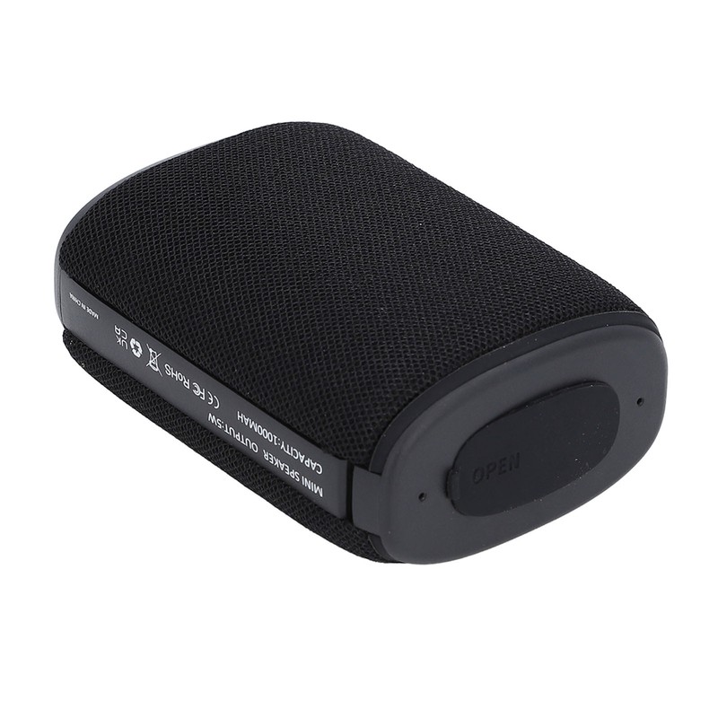 Bluetooth5.0 Speaker IPX7 Waterproof 1000mAh Rechargeable Stereo Sound Speaker Portable