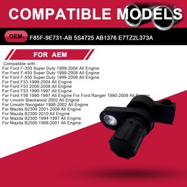 WZODKJ Rear ABS Wheel Speed Sensor Fits for Ford Aerostar Bronco E-150 E-250 E-350 Econoline Excursion Expedition for Dodge B1500 2500 3500 Ram 1500 2500 3500 Dakota Replace 970-012,5S4725,5S6658