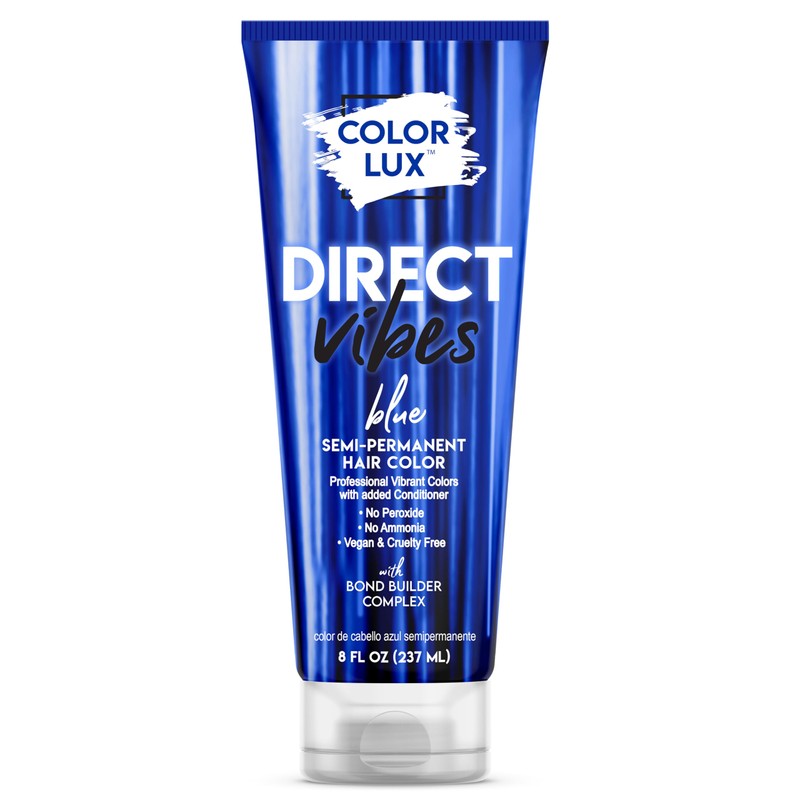 Color Lux Tinte semipermanente para el cabello Direct Vibes, azul,