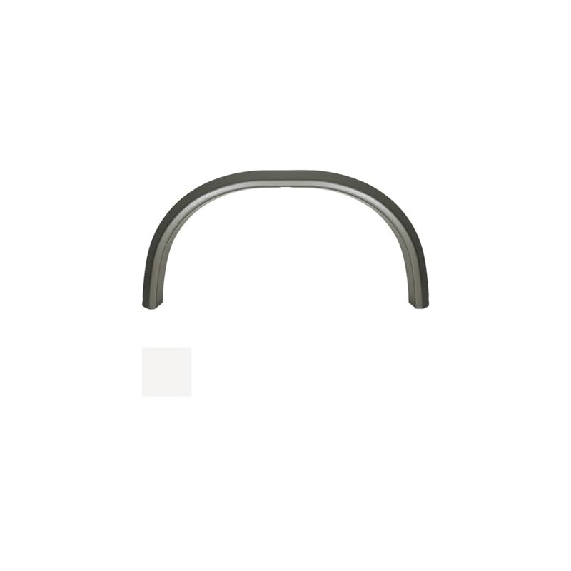 ICON 14519 Fender Skirt, Single, Forest River, FS4405, Polar White